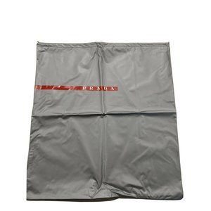 Prada Portable Shoe Bag For Travel 1 Piece Gray